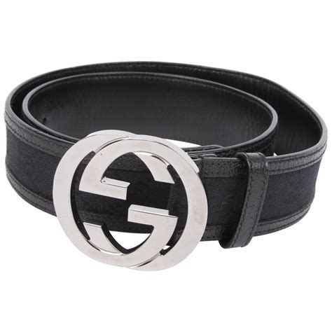 silver gucci belt ebay